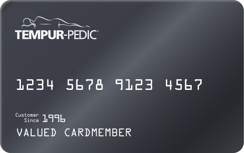 Tempur-Pedic Credit Card